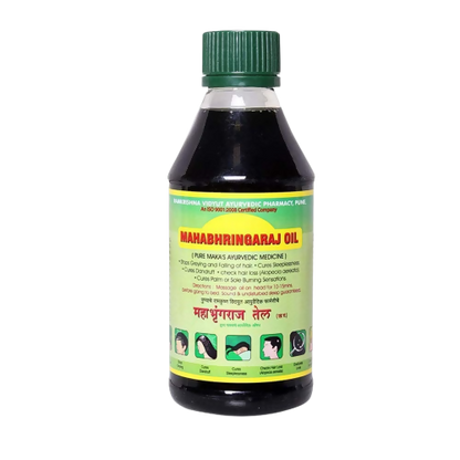MahaBhringaraj Ayurvedic Hair Oil - Indyancart