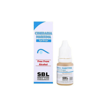 SBL Homeopathy C-ineraria Maritima Eye Drops Free From Alcohol