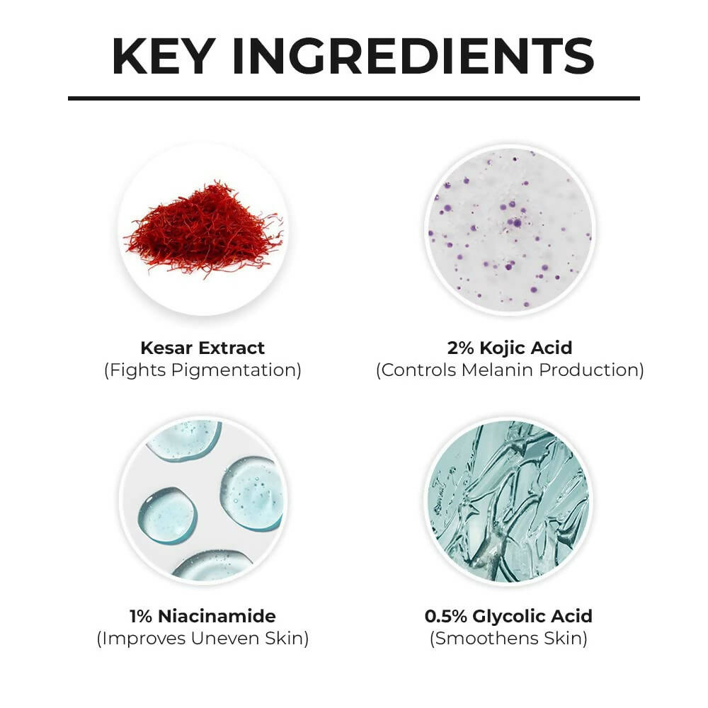 Dr. Sheth's Kesar & Kojic Daily Pigmentation Correction Cream - Indyancart