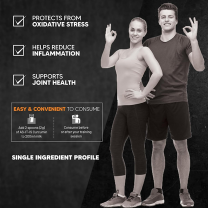 AS-IT-IS Nutrition Curcumin (Turmeric Extract) Powder