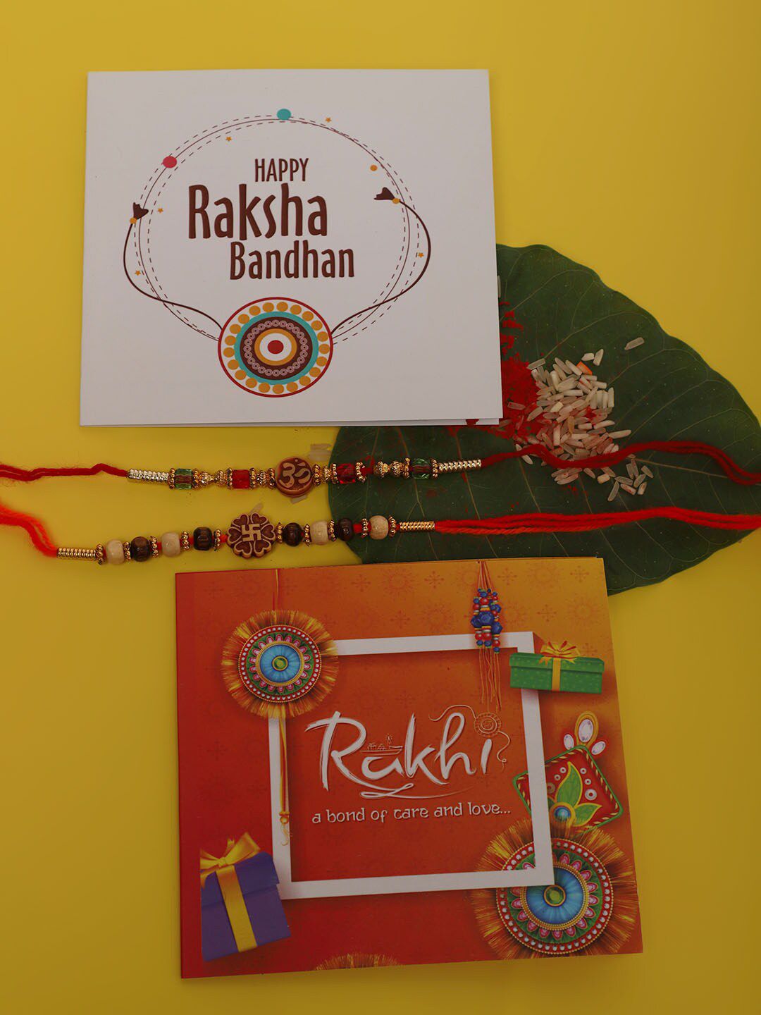 Anouk Set Of 2 Beaded Rakhi
