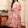 Dhiyona VA Women's Printed Empire Kurta with Trousers & With Dupatta