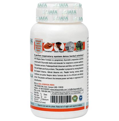 Iafa Ayuveda Respiratory Detox Formula