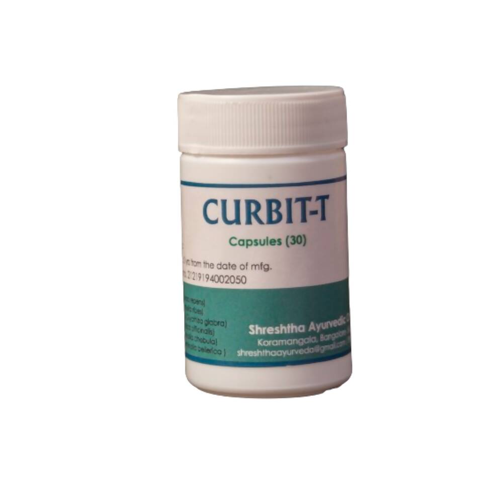 Shreshtha Herbals Curbit-T Capsules - Indyancart
