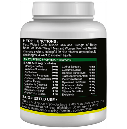 Sabates Fast Gain Pro Powder health drink in a container, showing the powder and label with product branding.