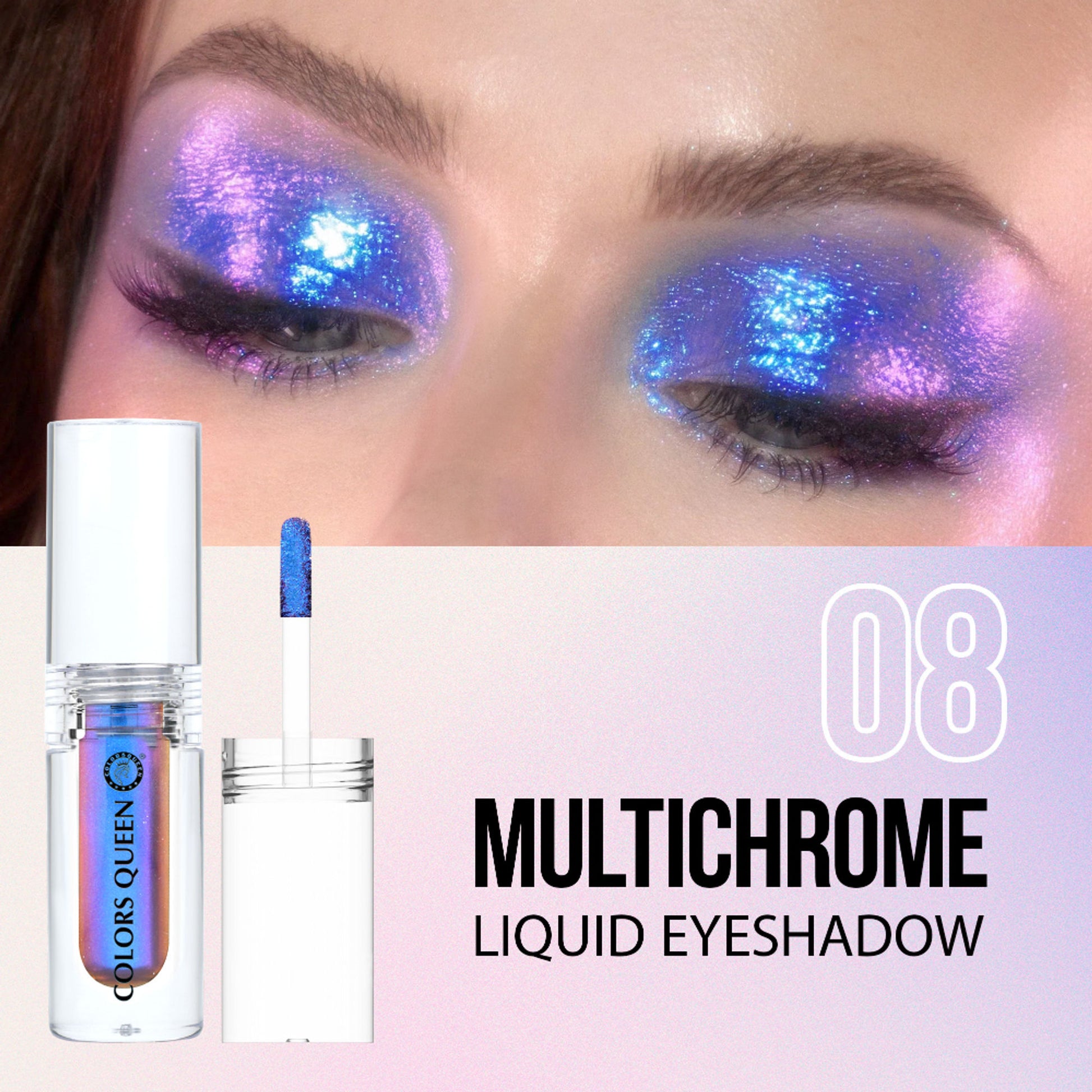 Colors Queen Multichrome Liquid Eyeshadow - 08