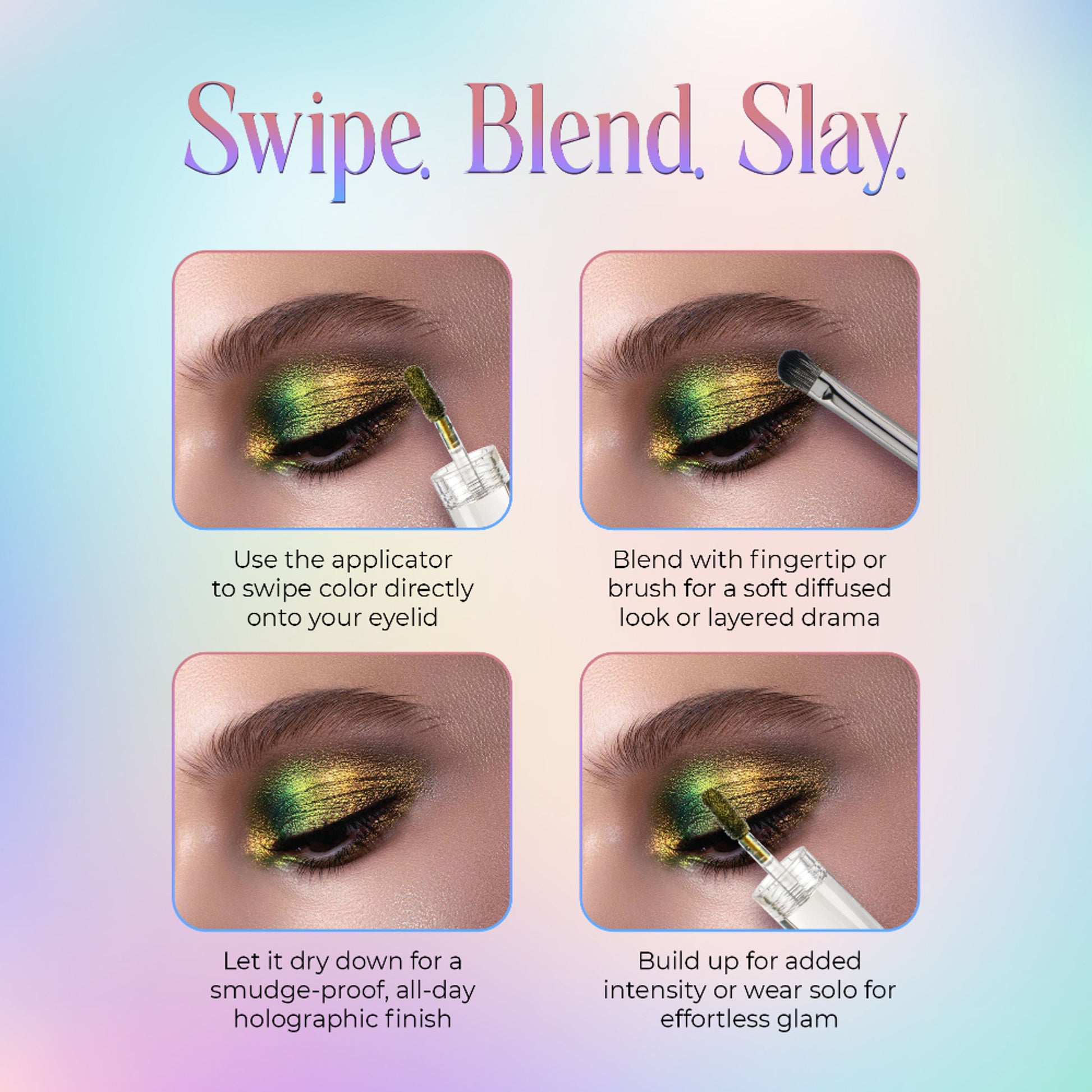 Colors Queen Multichrome Liquid Eyeshadow - 10