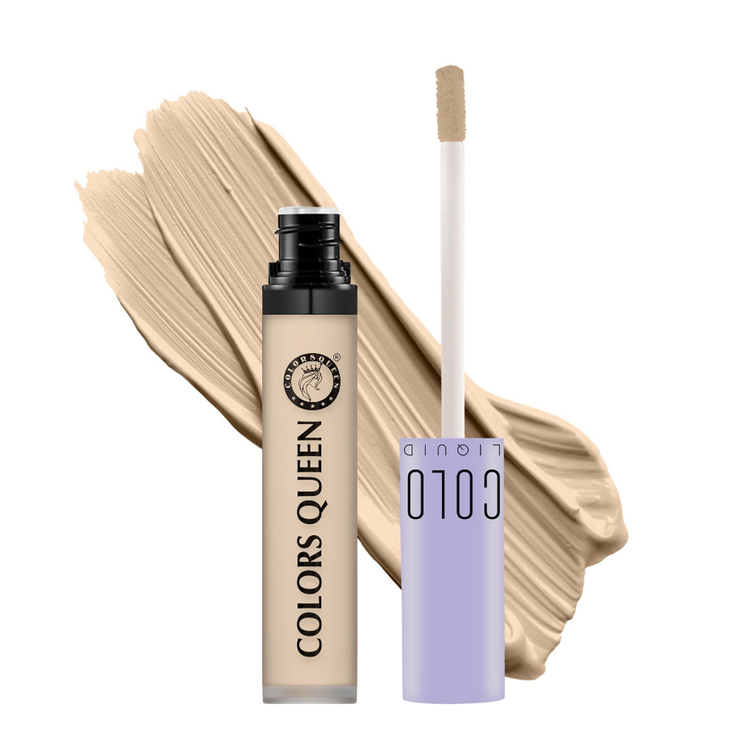 Colors Queen Conceal & Reveal Liquid Concealer - 01 Porcelain