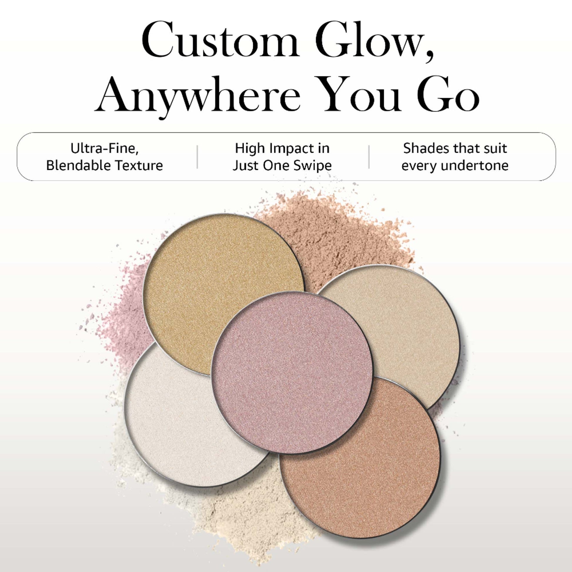 Colors Queen Master Chrome Mettalic Highlighter - Ice Cold-01