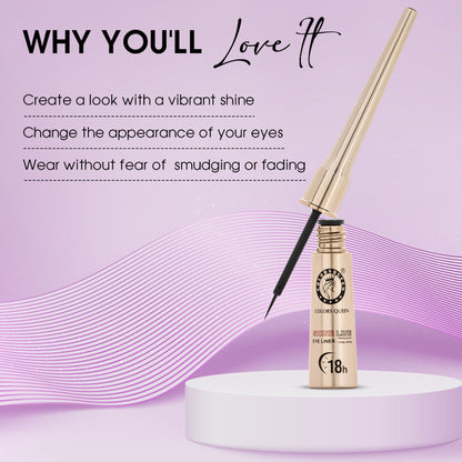 Colors Queen Shine Line Waterproof Eyeliner