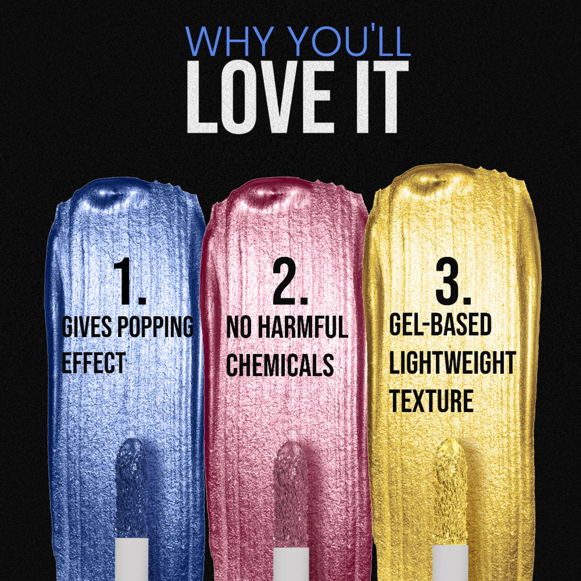 Colors Queen Liquid Eyeshadow - Grey 02