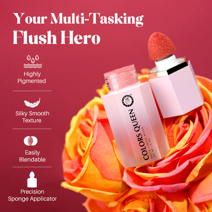 Colors Queen Matte Liquid Blush - Apple Cheeks