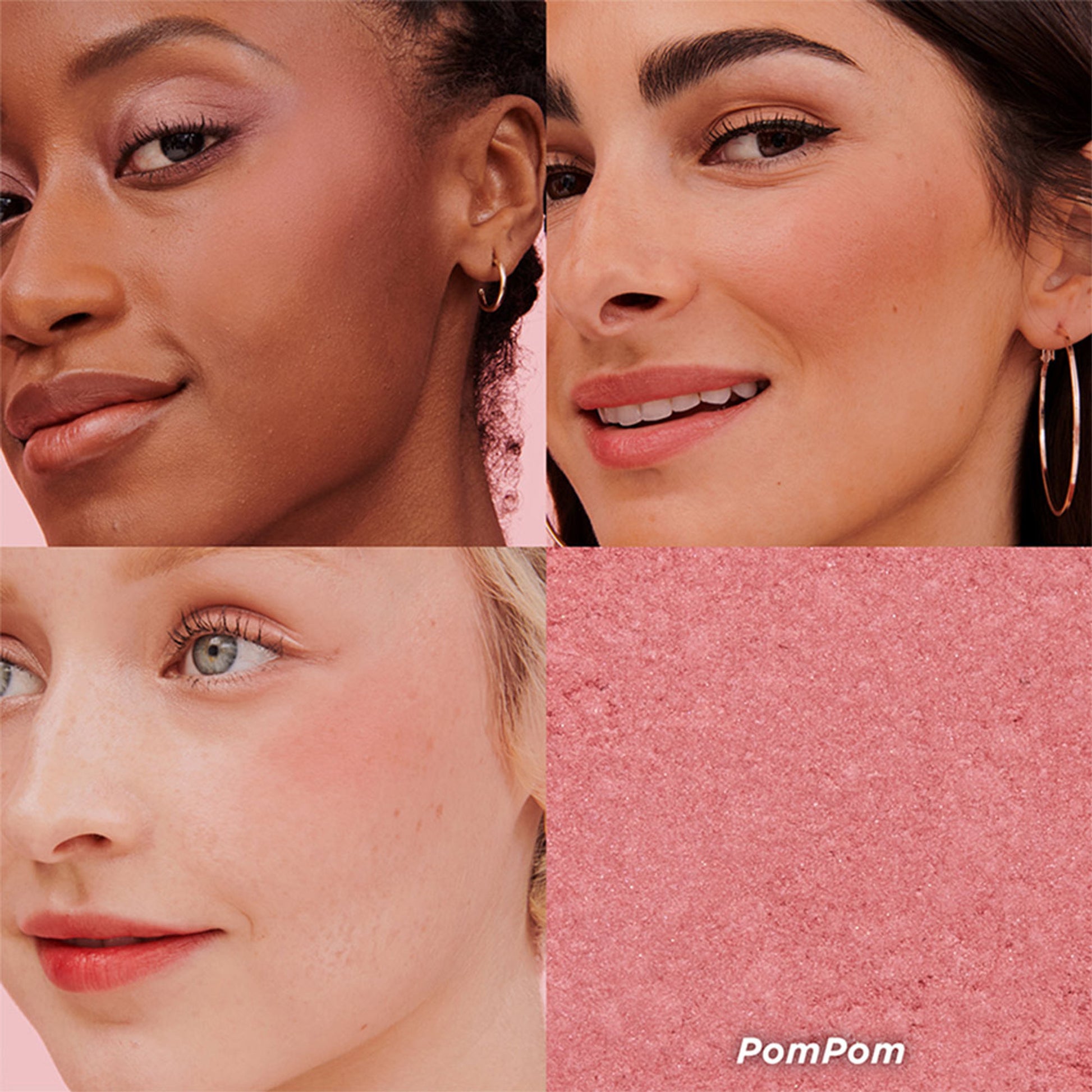 Benefit Cosmetics Pompom Pomegranate Rose Blush