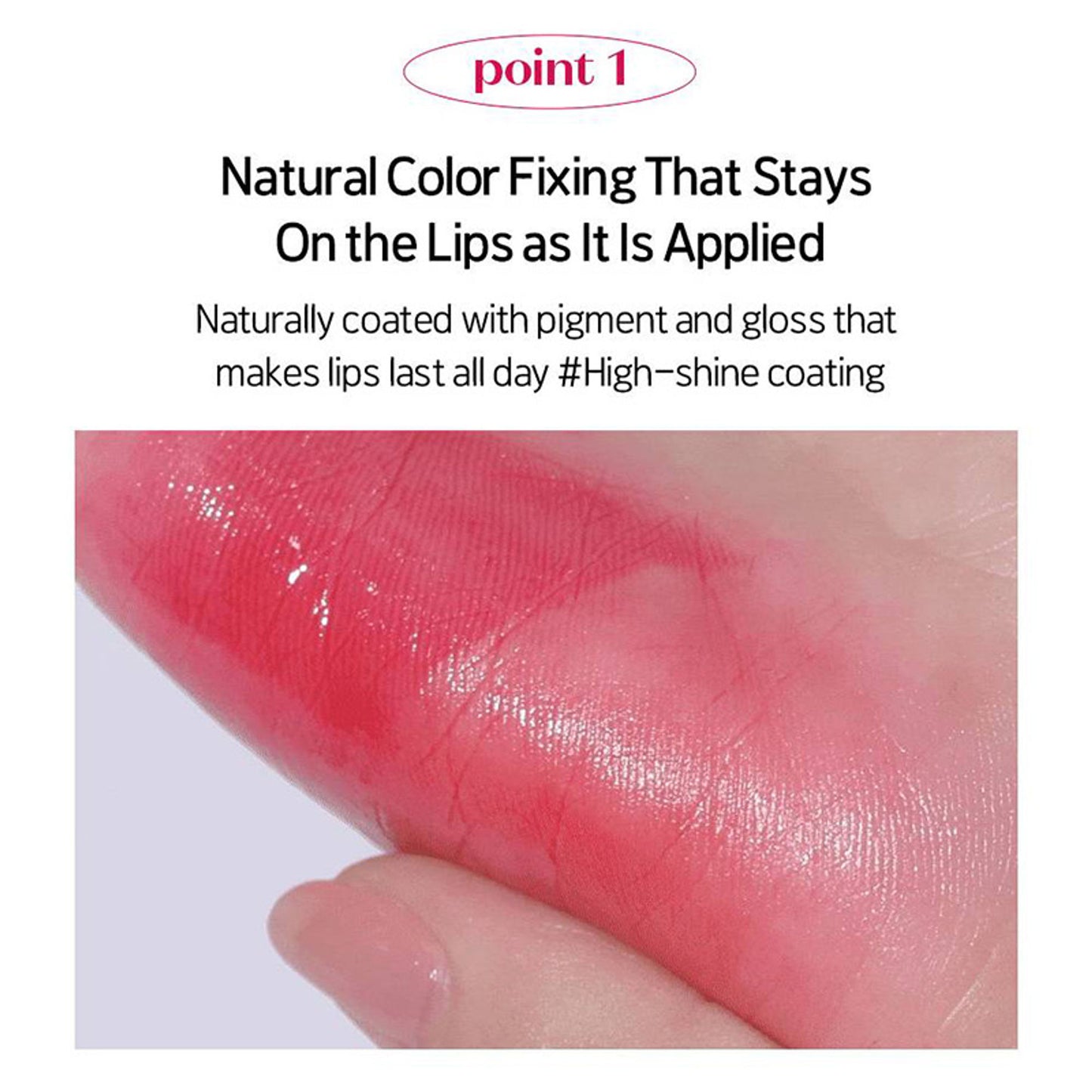 ETUDE Color Lasting Glow Stick - 01 Rose Berry - Rose Berry