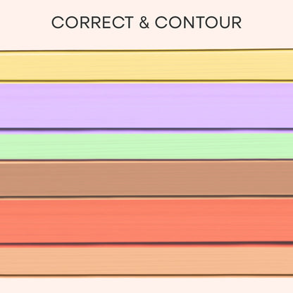 Nykaa SKINgenius Conceal and Correct Palette - Correct & Contour