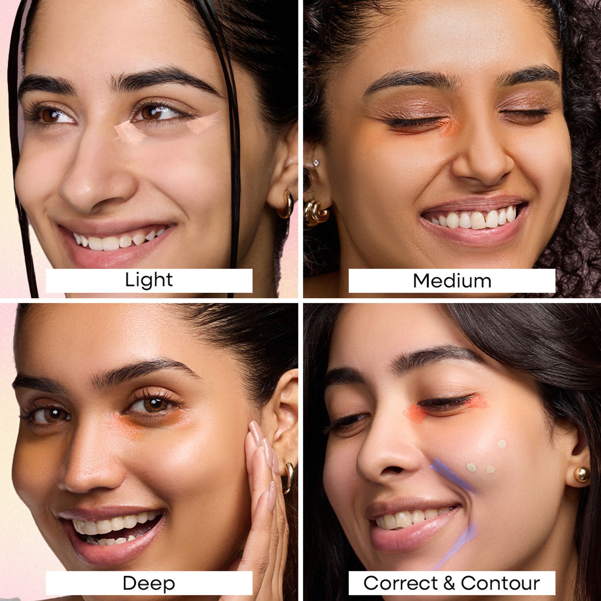 Nykaa SKINgenius Conceal and Correct Palette - Correct & Contour