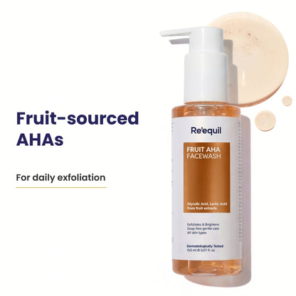 Re'equil Fruit AHA Face Wash