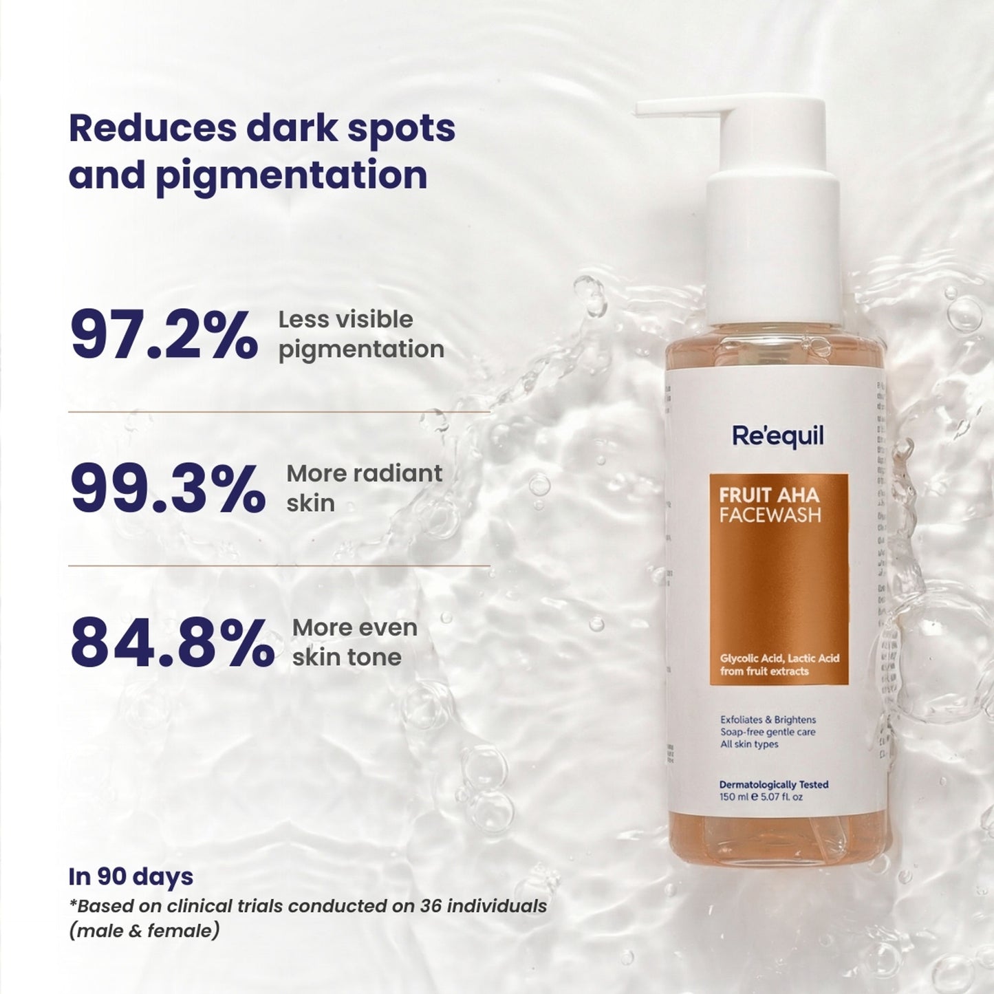 Re'equil Fruit AHA Face Wash