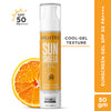 Orgatre Cooling Aqua Gel Sunscreen SPF 50 PA++++ With Niacinamide & Vit C Sunscreen Water Based Gel