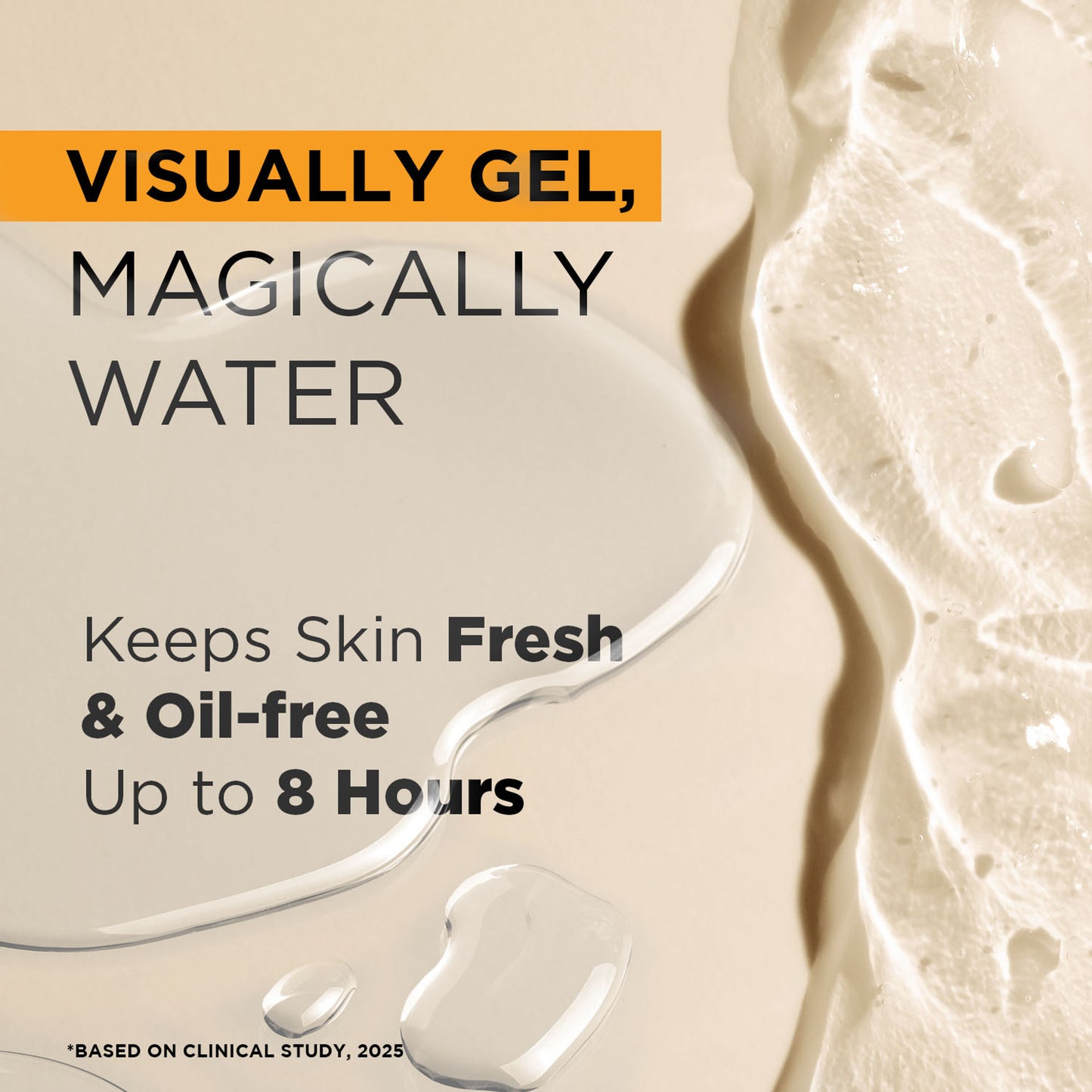 Orgatre Cooling Aqua Gel Sunscreen SPF 50 PA++++ With Niacinamide & Vit C Sunscreen Water Based Gel