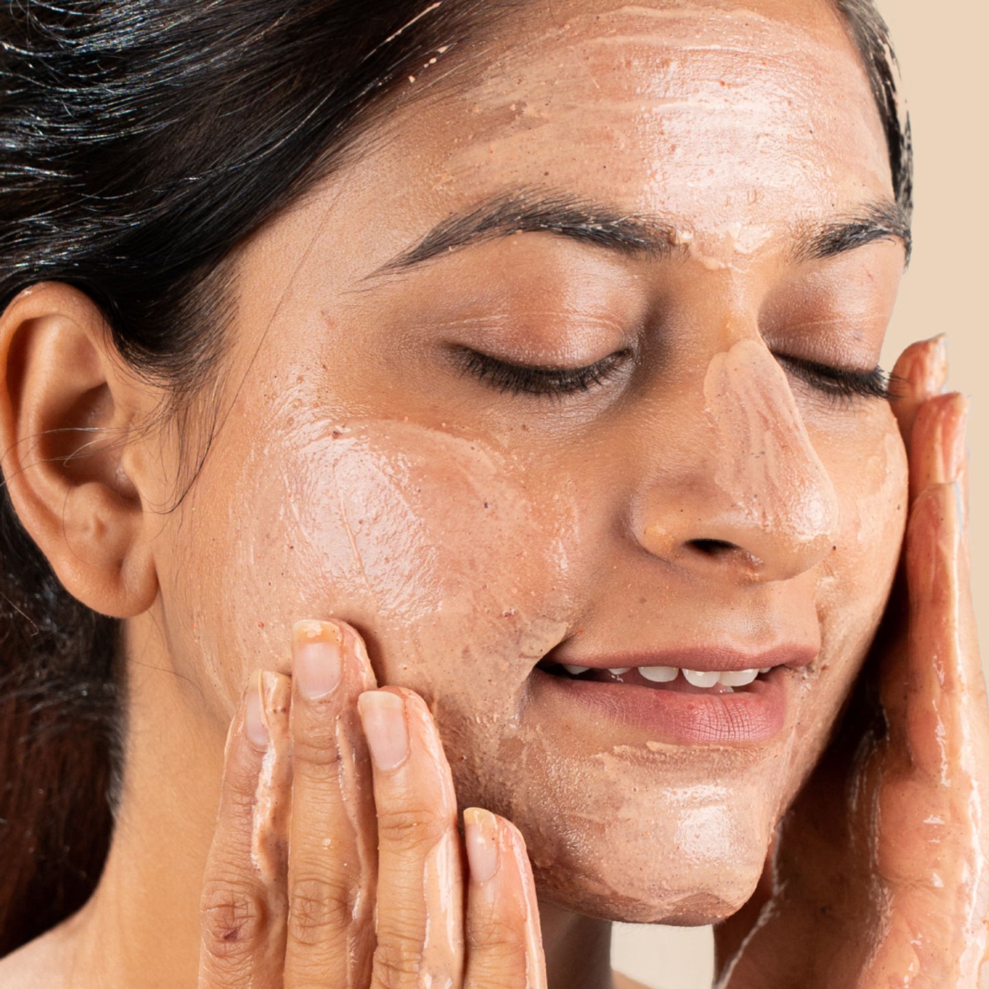 Nat Habit Fresh Masoor Dal Face Wash For Combination Skin, Face Cleanser For Brightening & Tan