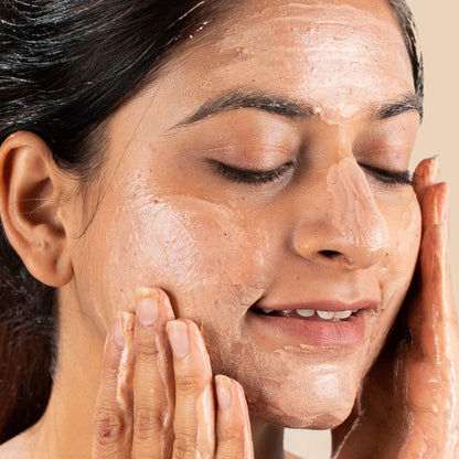 Nat Habit Fresh Masoor Dal Face Wash For Combination Skin, Face Cleanser For Brightening & Tan
