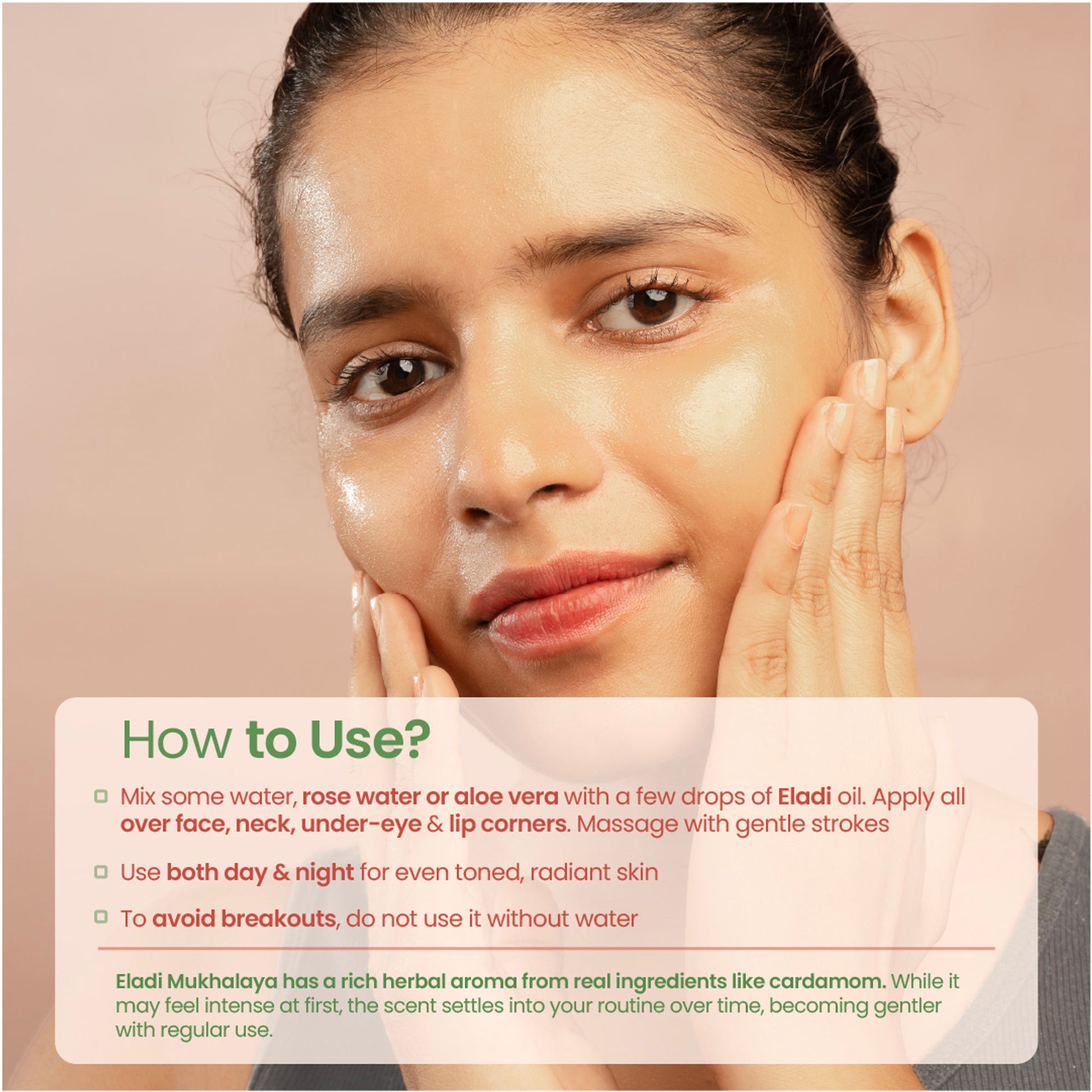 Nat Habit Classical Eladi Mukhalaya Face Oil, Tailam For Tan & Pigmentgation with Taila-Paka Process