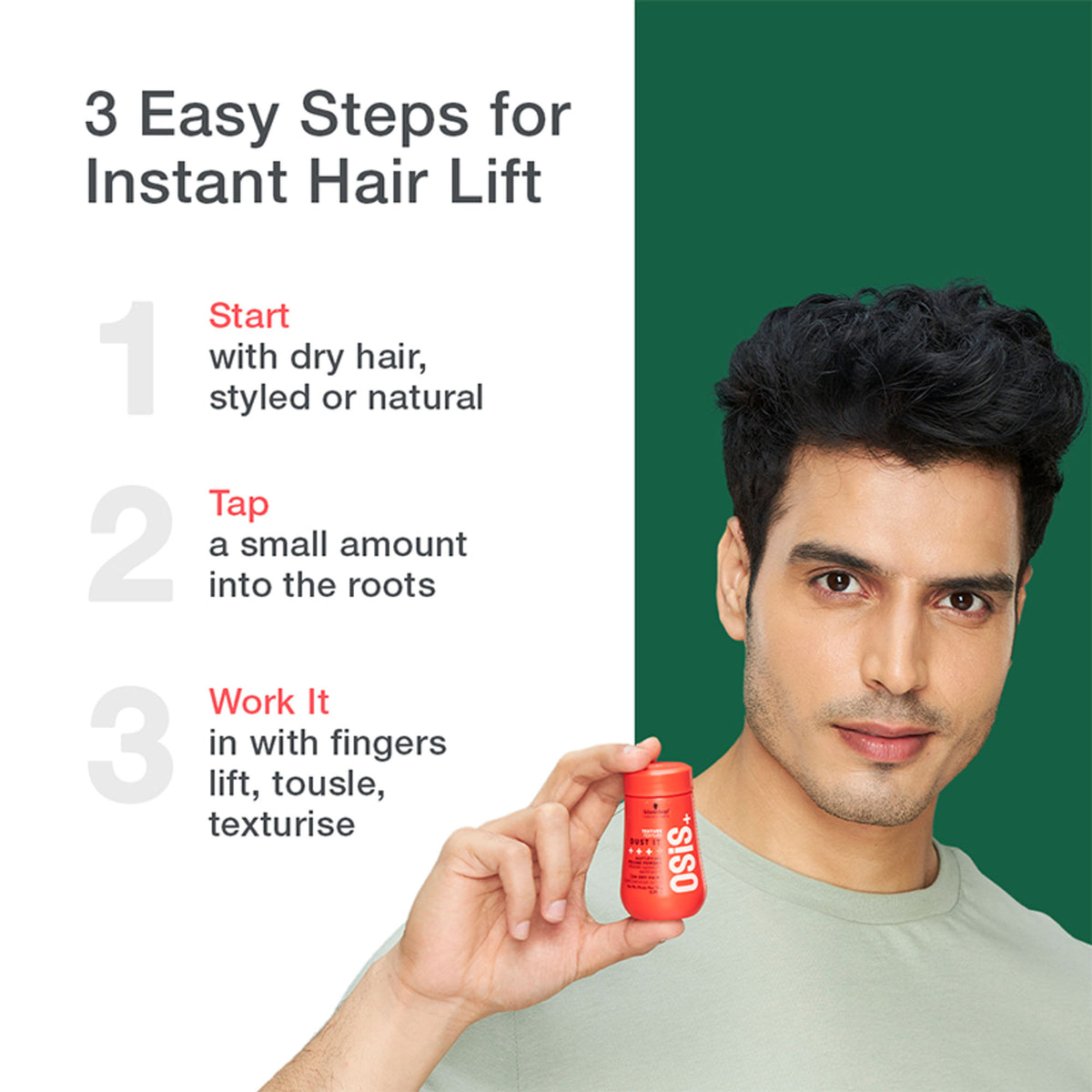 Schwarzkopf Professional OSiS+ Dust It I Volumising & Mattifying Vegan Powder