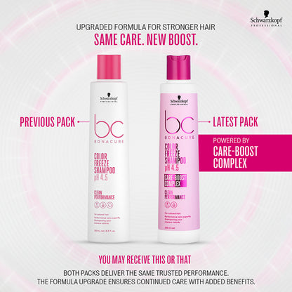 Schwarzkopf Professional Bonacure Color Freeze shampoo pH 4.5