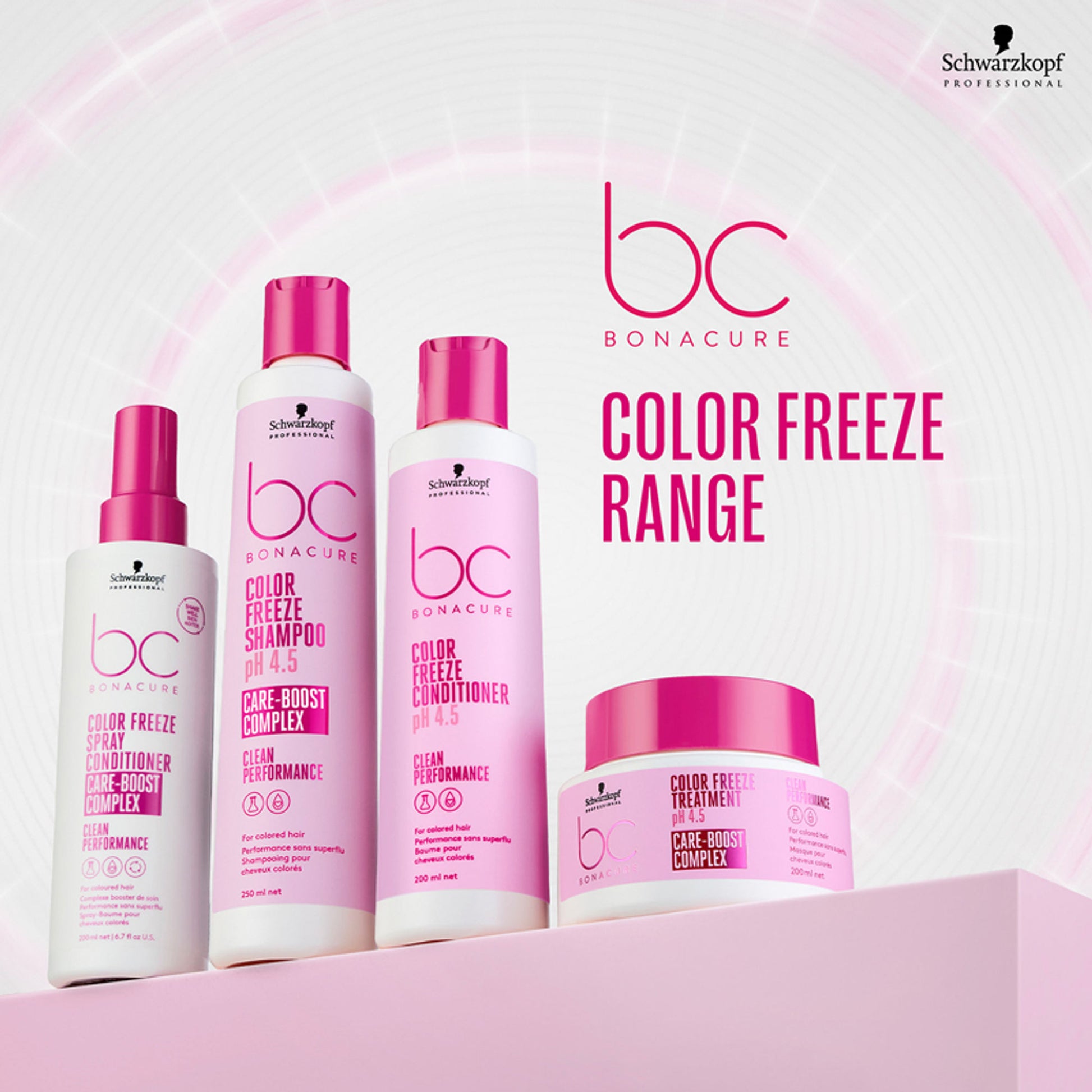 Schwarzkopf Professional Bonacure Color Freeze shampoo pH 4.5