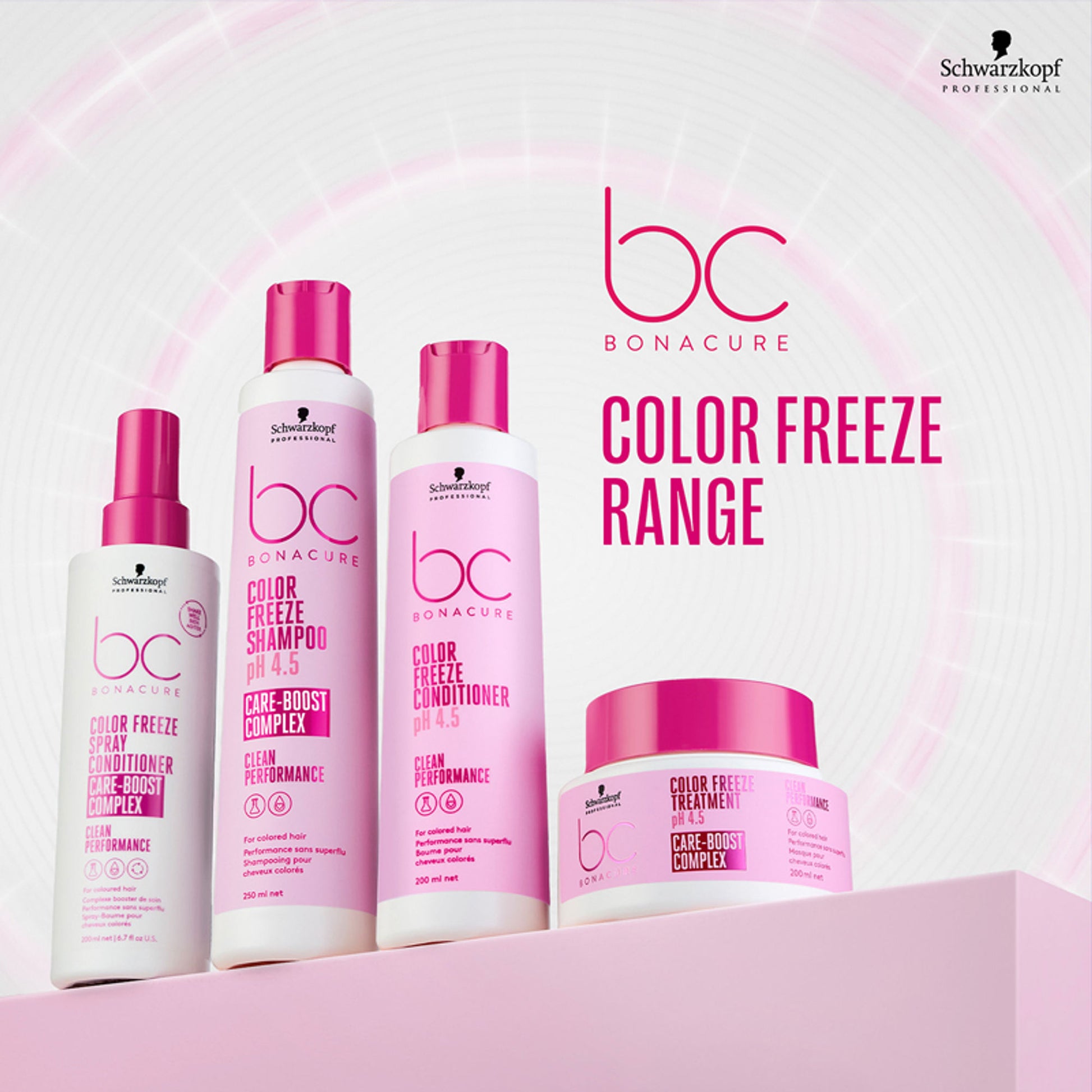 Schwarzkopf Professional Bonacure Color Freeze treatment pH 4.5