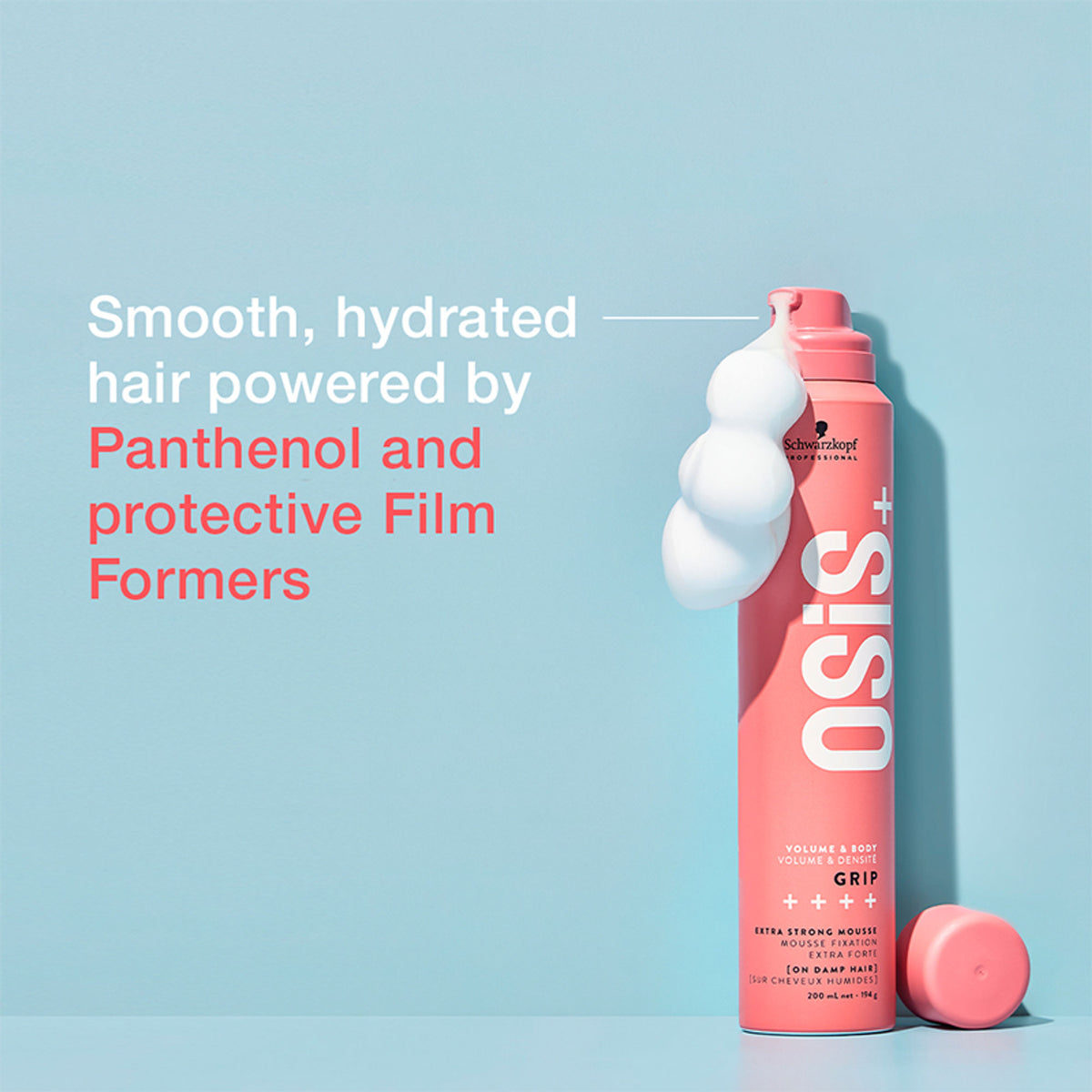 Schwarzkopf Professional OSiS+ Grip Extra Strong Hair Styling Mousse