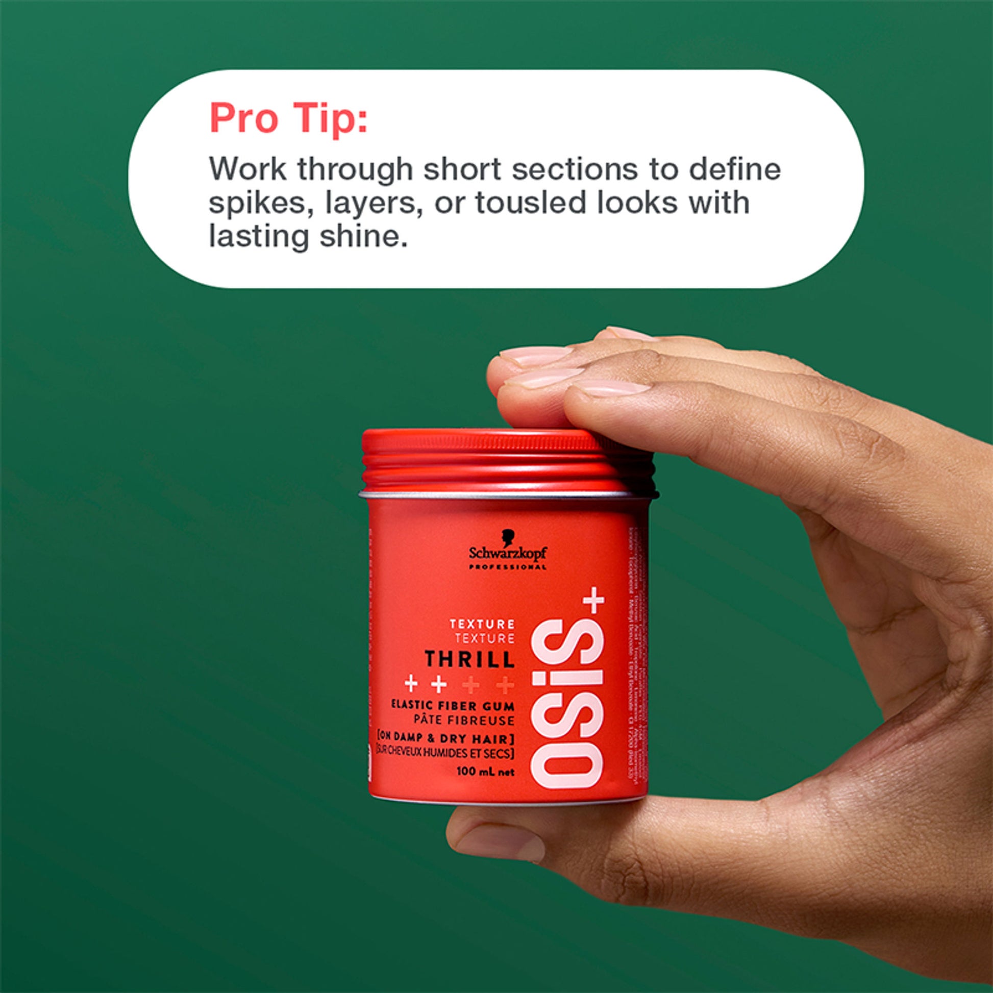 Schwarzkopf Professional OSiS+ Thrill Elastic Hair Styling Fibre Gum