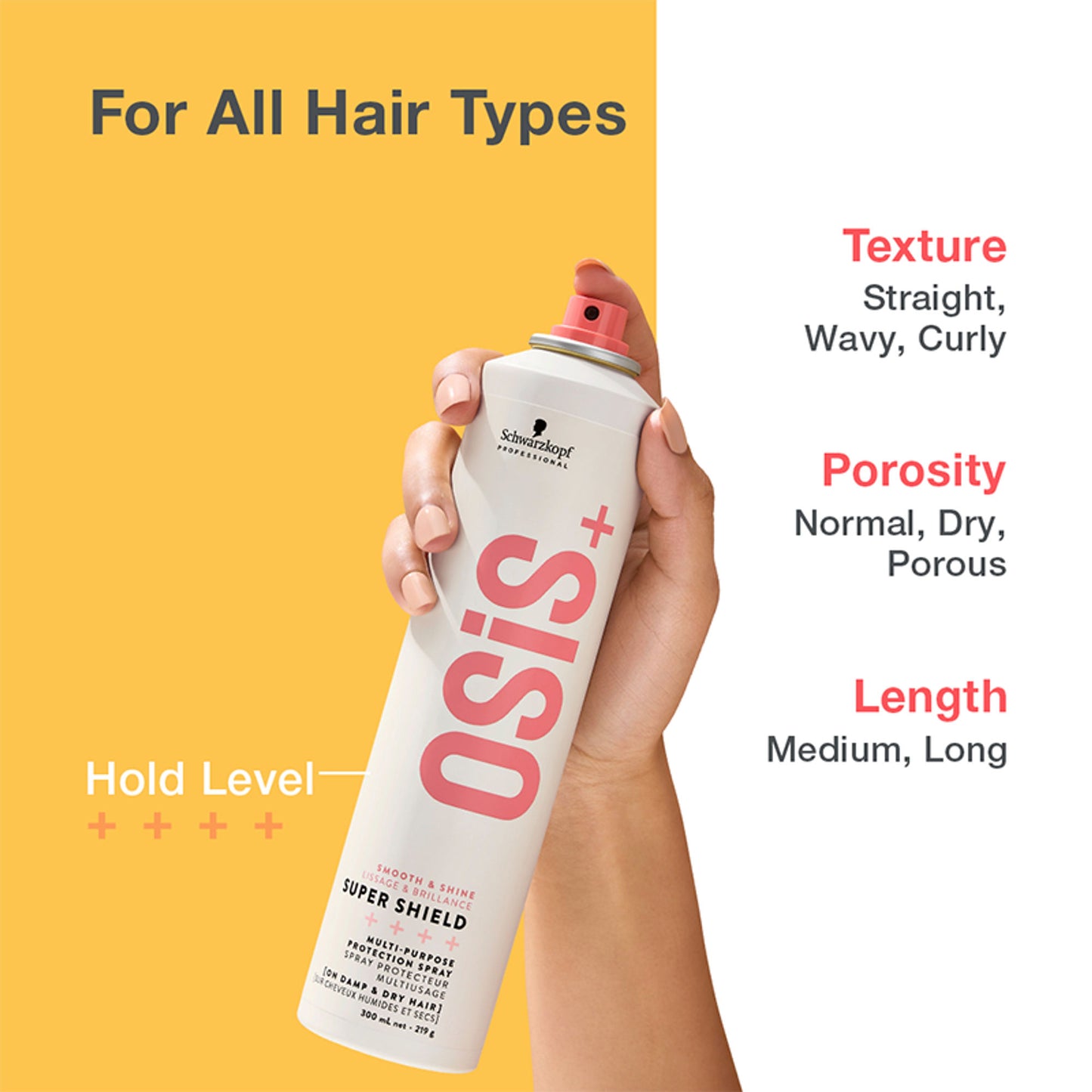Schwarzkopf Professional OSiS+ Super Shield Hair Spray