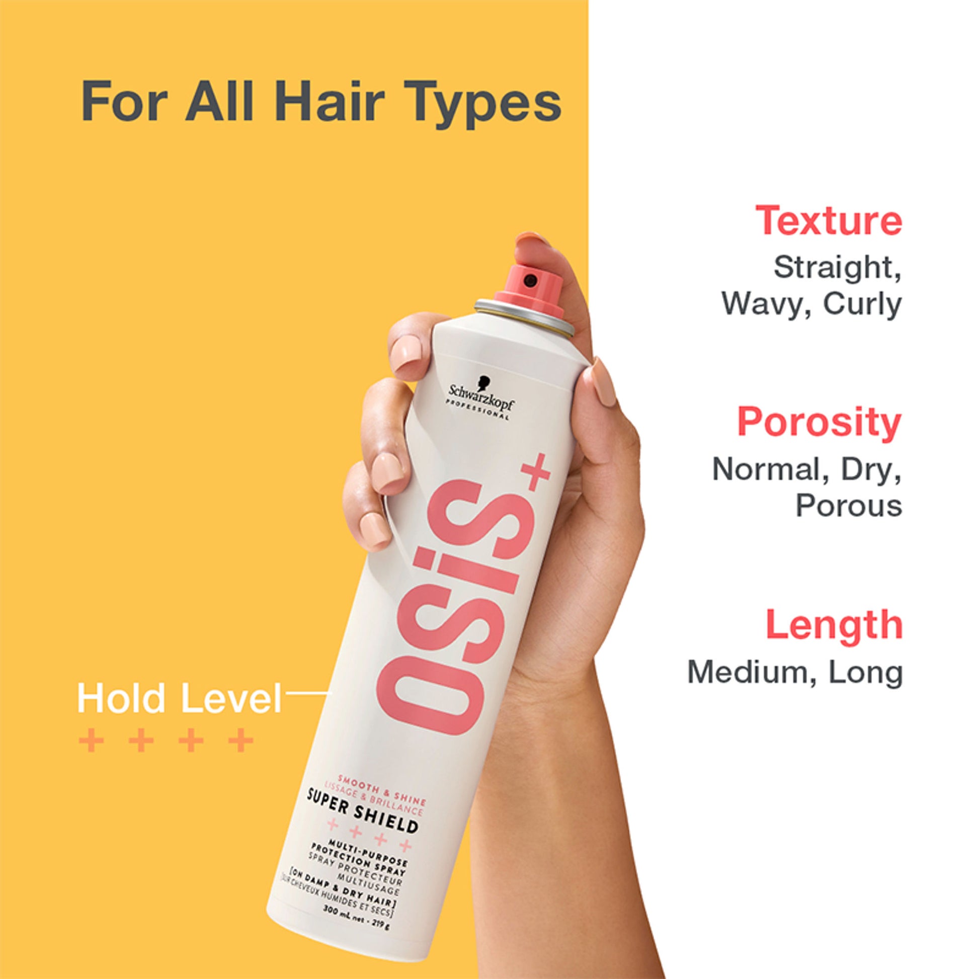 Schwarzkopf Professional OSiS+ Super Shield Hair Spray