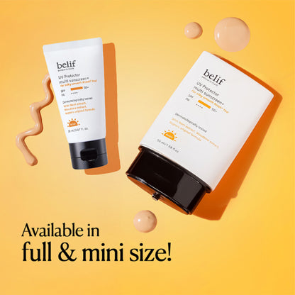 belif Multi-Vitamin Tinted Korean Sunscreen SPF50+ PA++++ Flawless Poreless Primer, In Vivo Tested