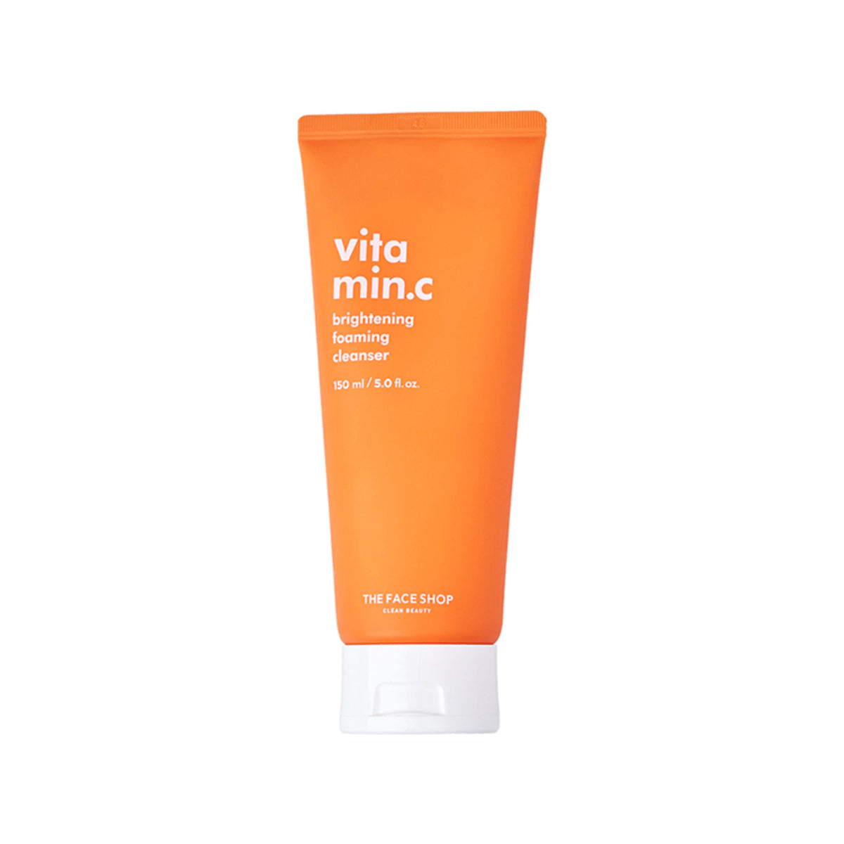 The Face Shop Vitamin C Brightening Korean Face Wash - Foaming Cleanser with Niacinamide & Panthenol