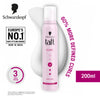 Schwarzkopf TAFT Curl Hold 3 Hair Mousse For Long Lasting Curls Weather-Proof Formula