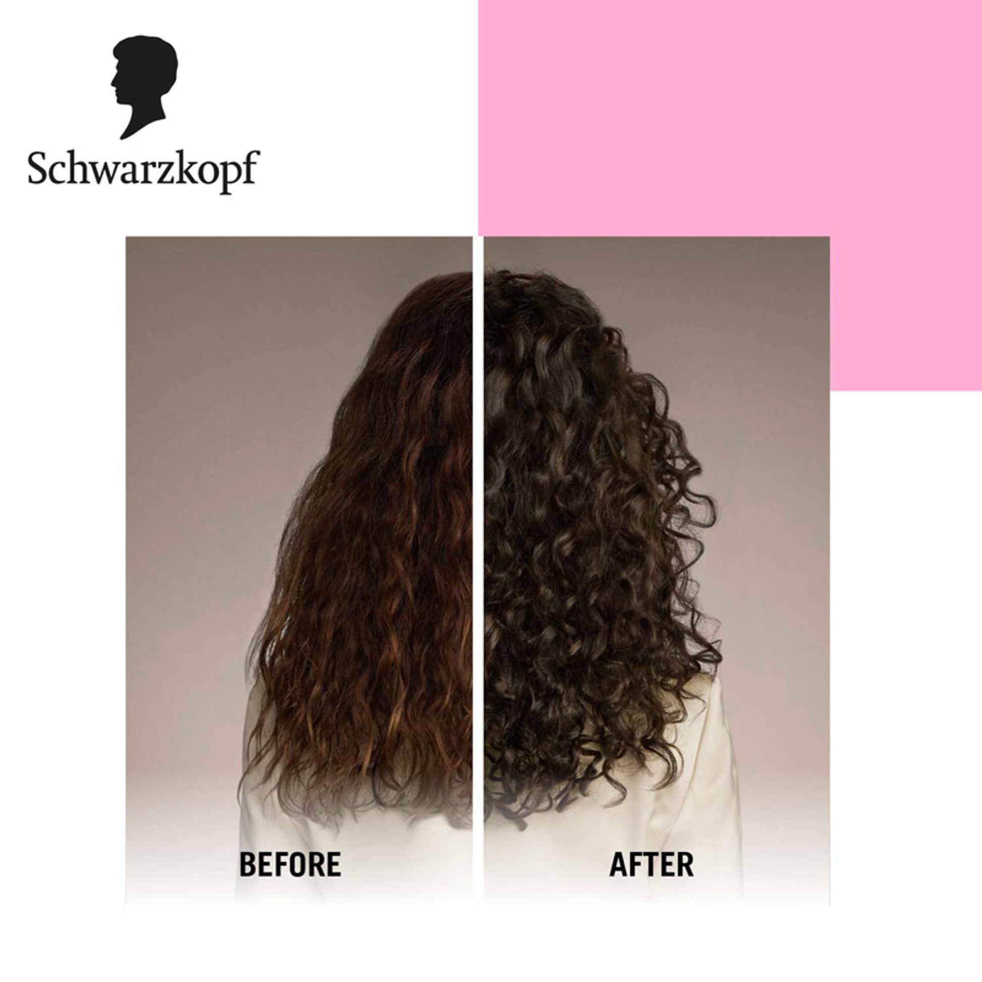 Schwarzkopf TAFT Curl Hold 3 Hair Mousse For Long Lasting Curls Weather-Proof Formula