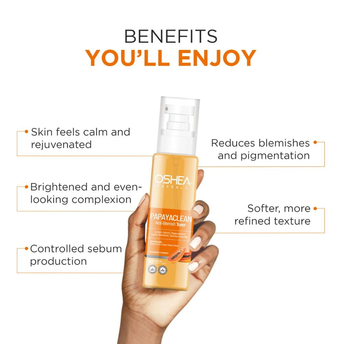 Oshea Herbals Papaya Clean Antti-Blemish Toner