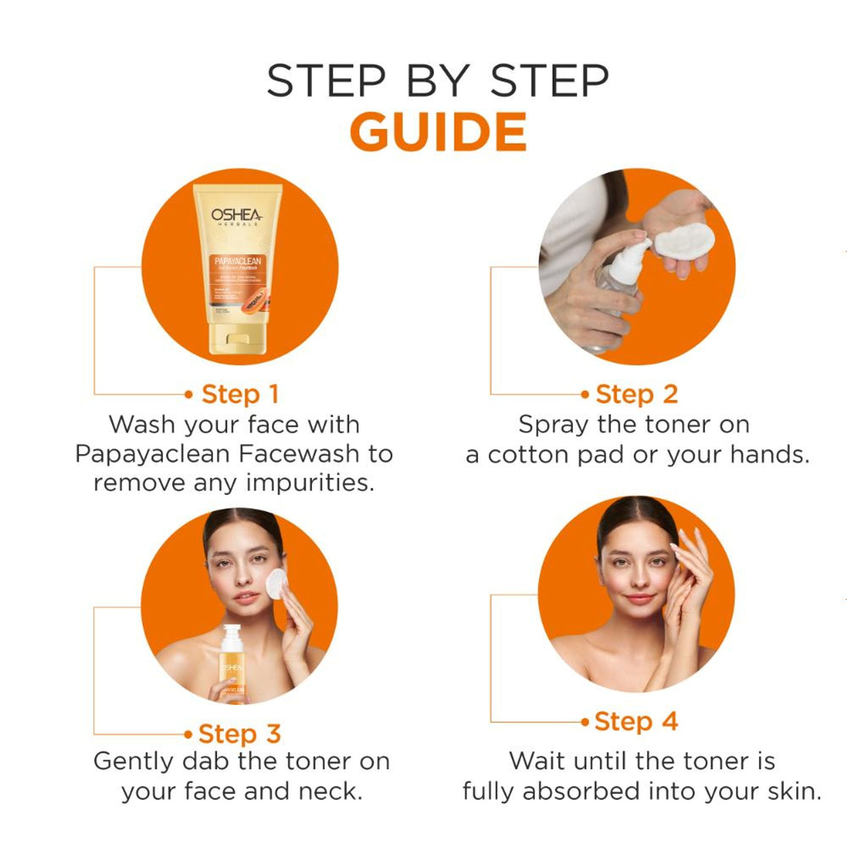 Oshea Herbals Papaya Clean Antti-Blemish Toner