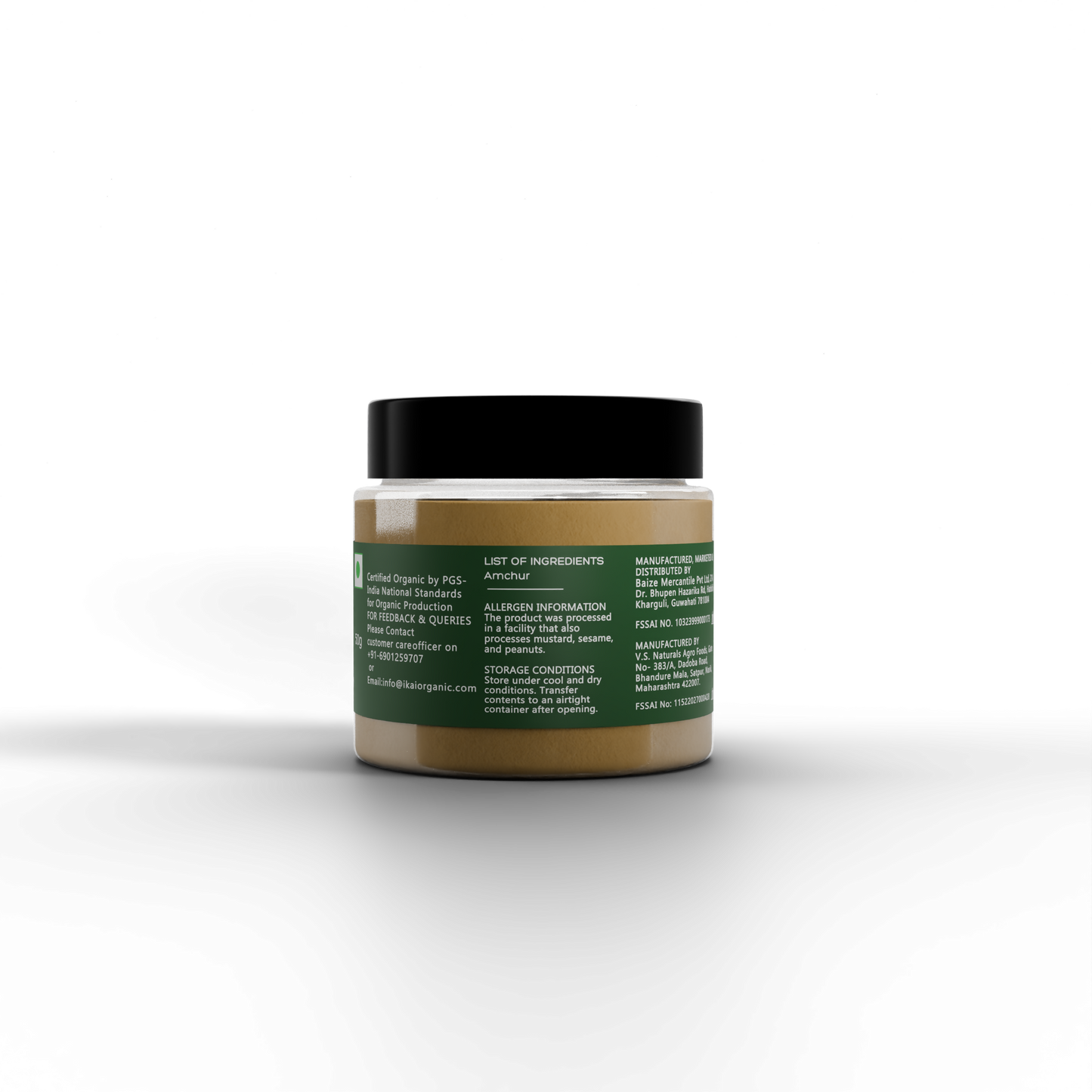 IKAI Organic Natural Mango Powder