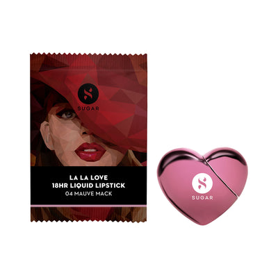 SUGAR La La Love 18HR Liquid Lipstick - 04 Mauve Mack