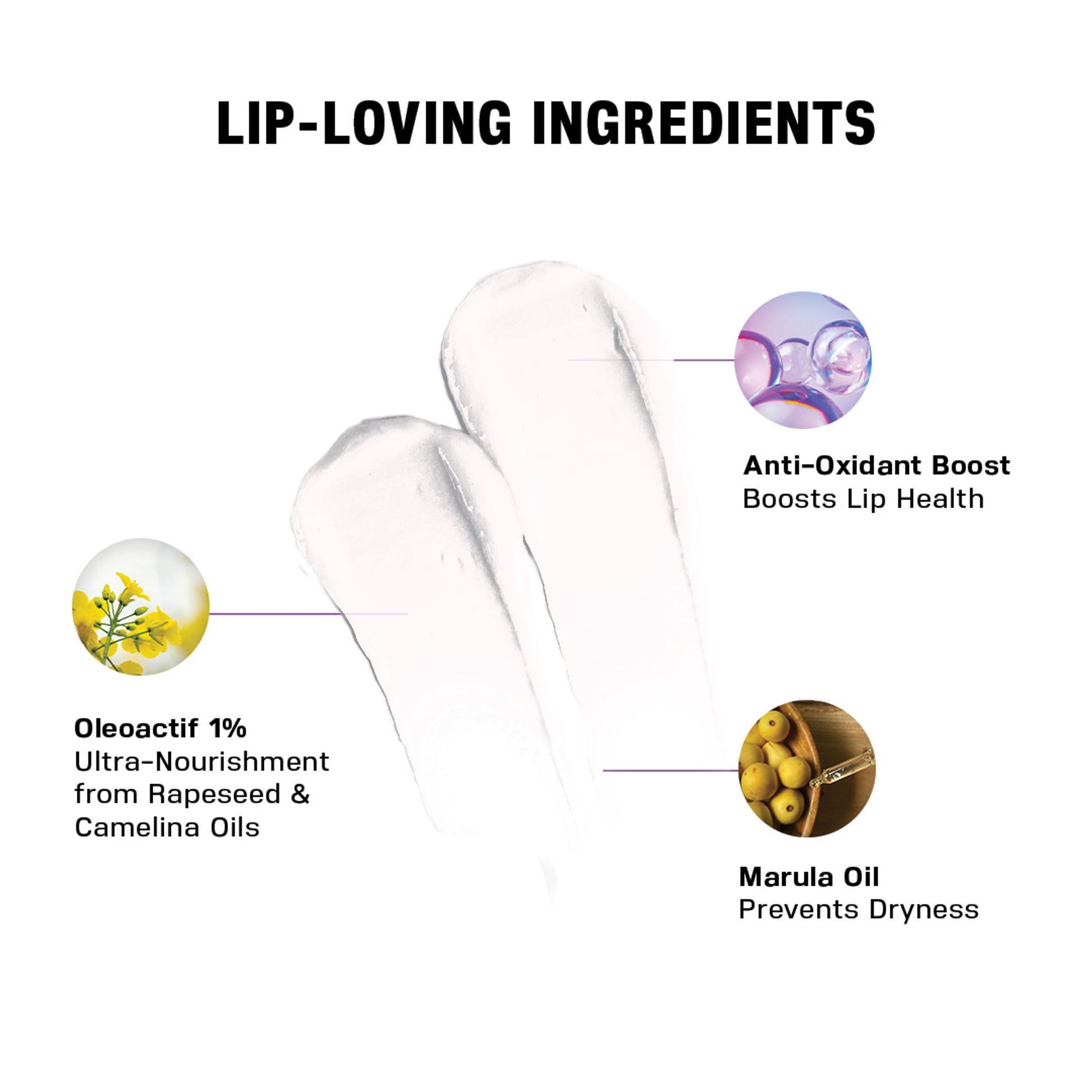 LOVETC Treatment Oil Infused Lip Balm, Clinically Proven 60% Instant Hydration - Basic Instinct