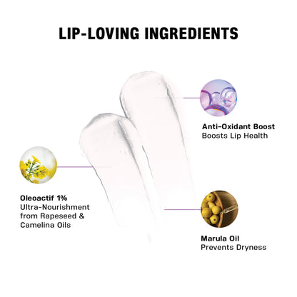 LOVETC Treatment Oil Infused Lip Balm, Clinically Proven 60% Instant Hydration - Basic Instinct