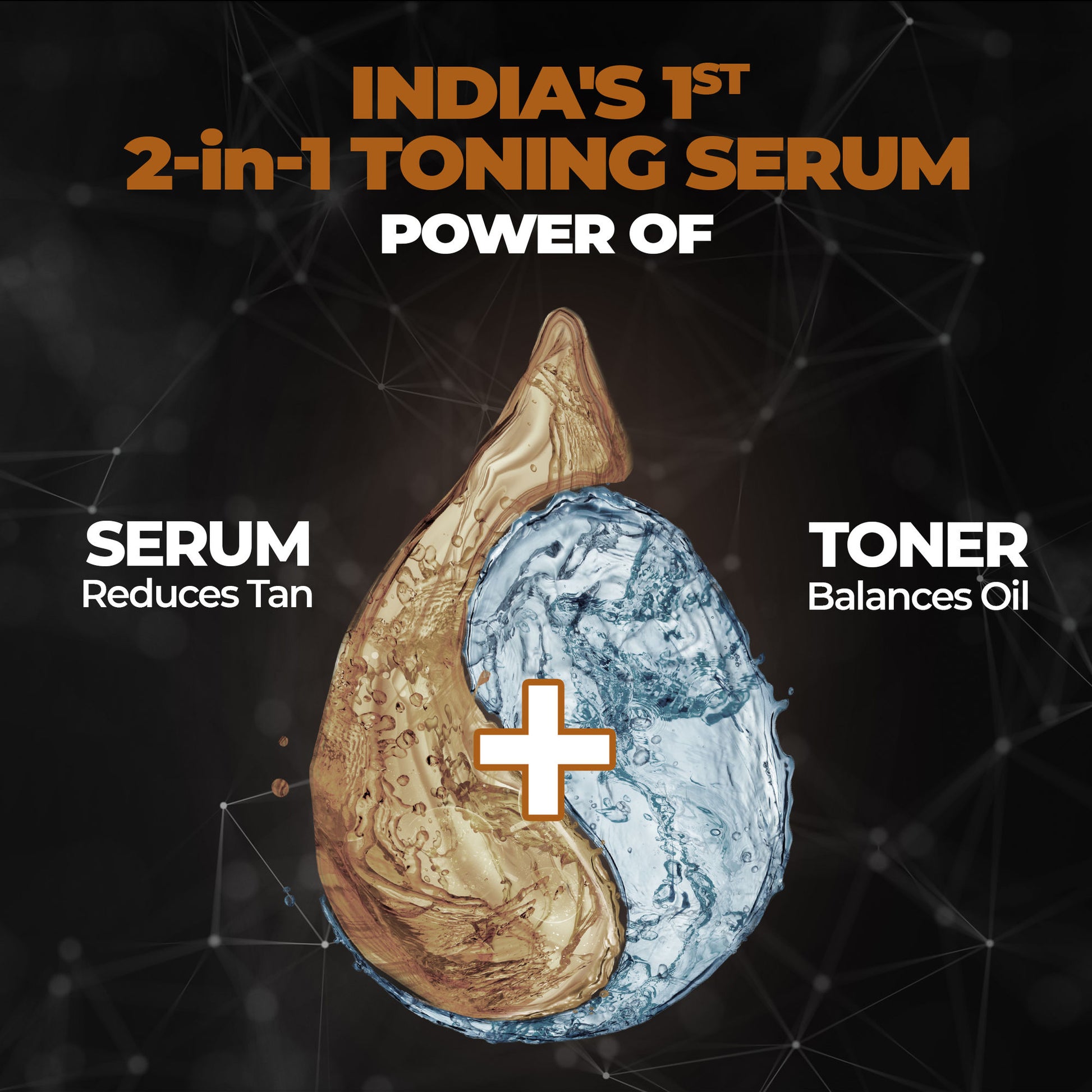 Beardo 2-in-1 Detan Toner + Serum For Men