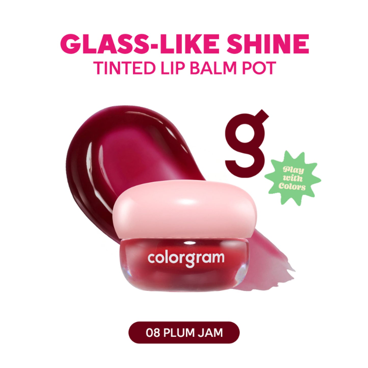 COLORGRAM Tintin Dory Lip Jam - 08 Plum Jam