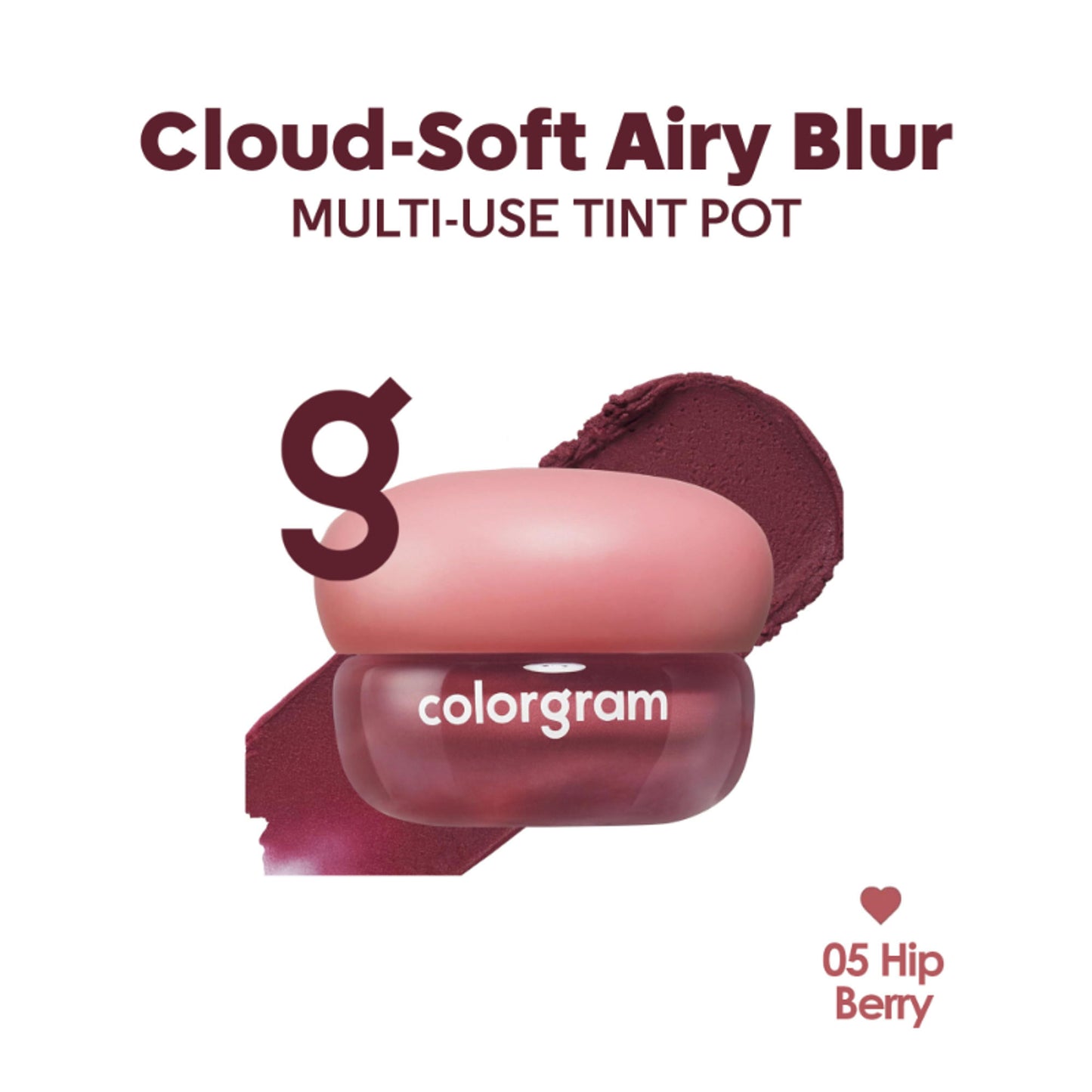 COLORGRAM Tintin Dory Blur Jam - 05 Hip Berry