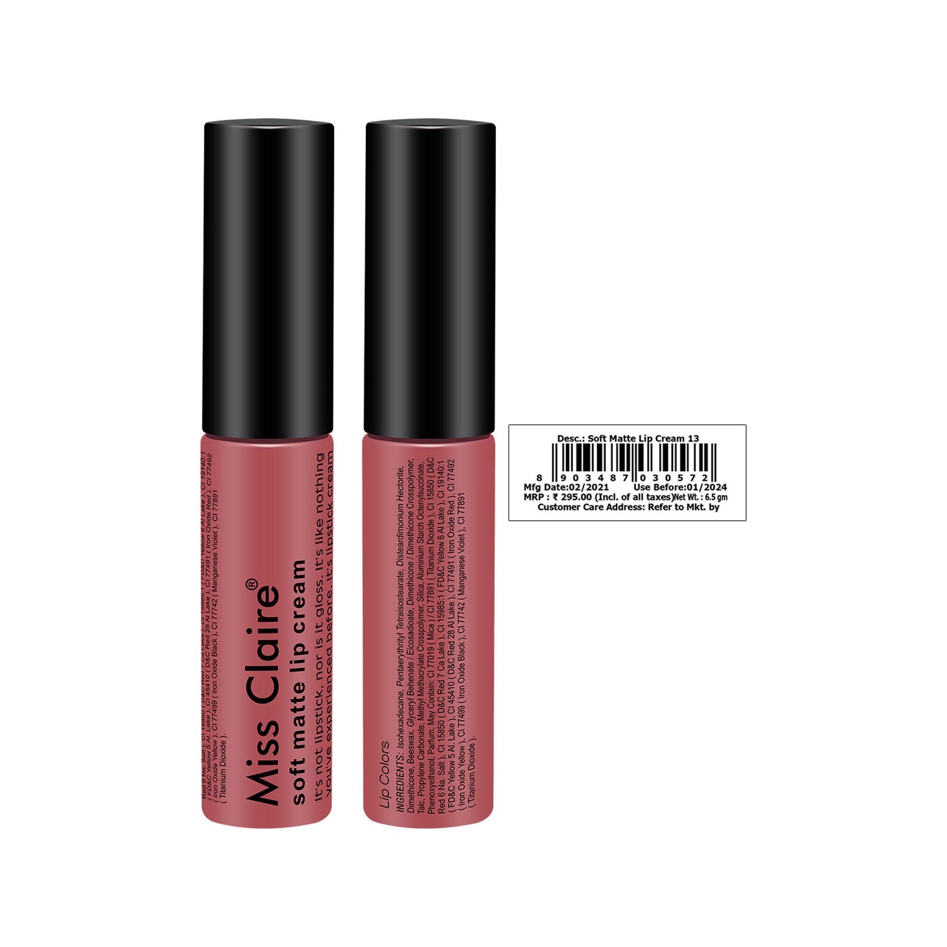 Miss Claire Soft Matte Lip Cream - 13