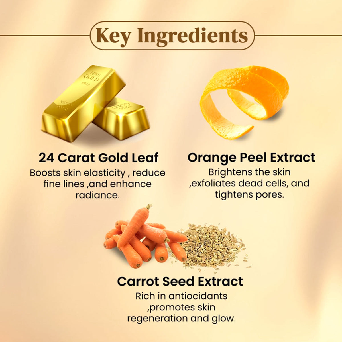 Shahnaz Husain 4-Step Gold Facial Kit With Complimentary Power Skin Tonic